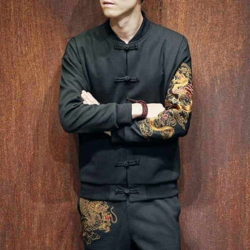 Veste pour homme avec dragon