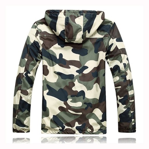 Veste pour homme avec motif militaire