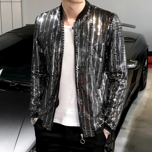 Veste pour homme avec paillettes A2996