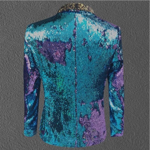 Veste pour homme originale avec paillettes J933