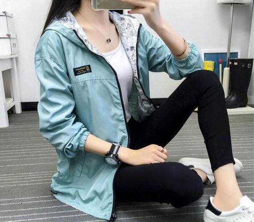 Veste réversible stylée pour femmes J801