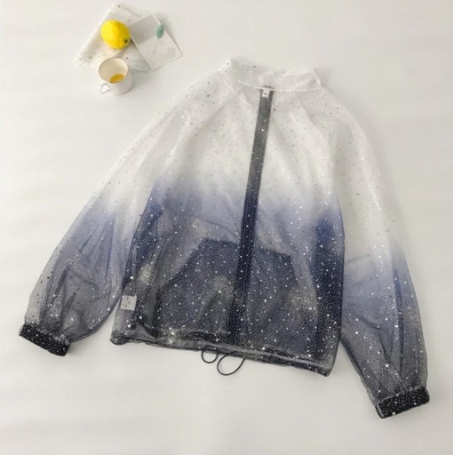 Veste transparente pour femmes P1509