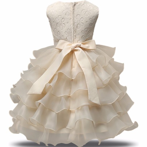 Vestido de menina de luxo J2563