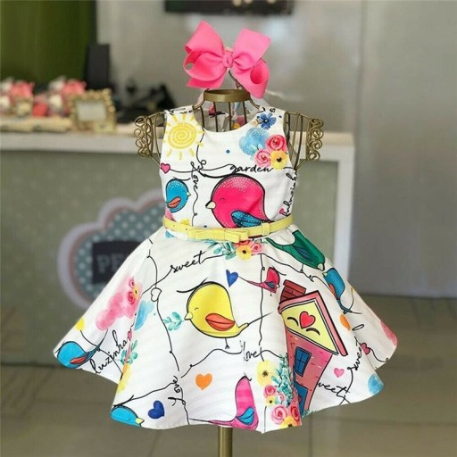 Vestido de menina N318