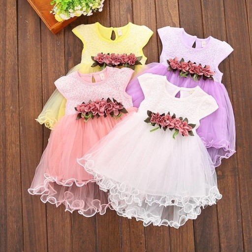 Vestido de menina N573