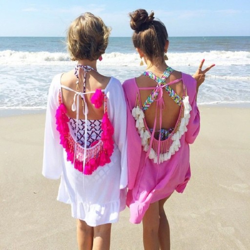 Vestido de Praia Feminino P818