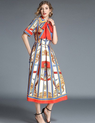 Vestido elegante feminino com mangas curtas