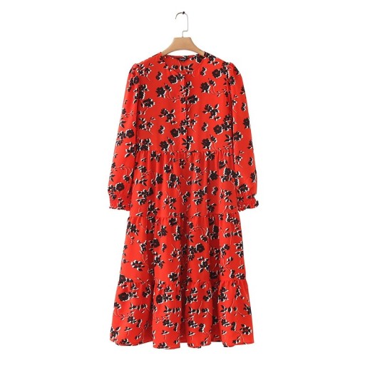 Vestido feminino com estampado A1270