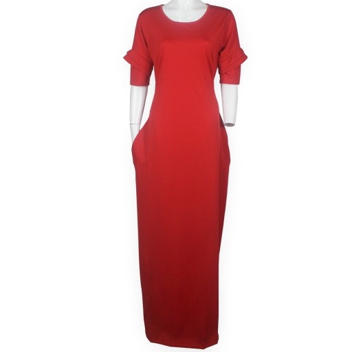 Vestido longo de outono