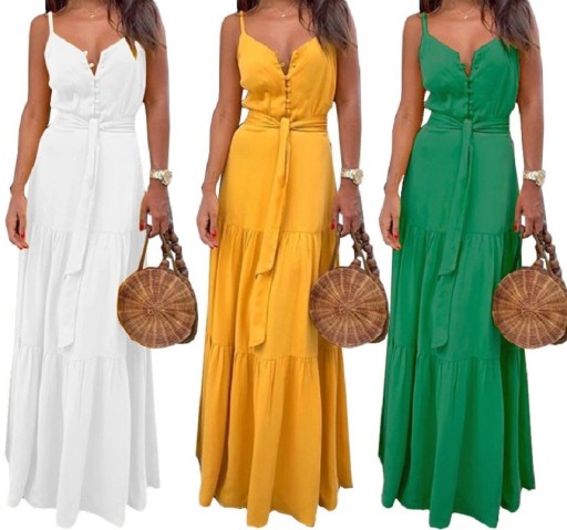 Vestido longo de verão A2773