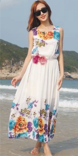 Vestido longo feminino P1048