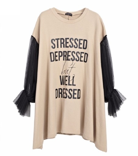 Vestido oversize de mujer