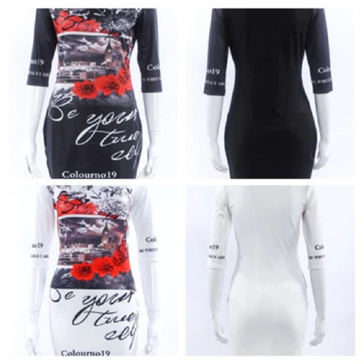 Vestidos de verão femininos com estampado