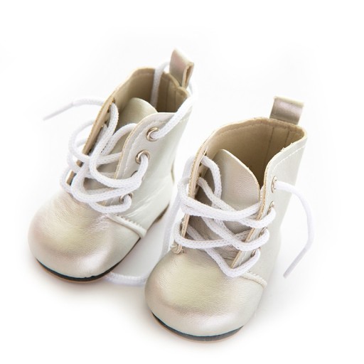 Veterschoenen voor pop A411