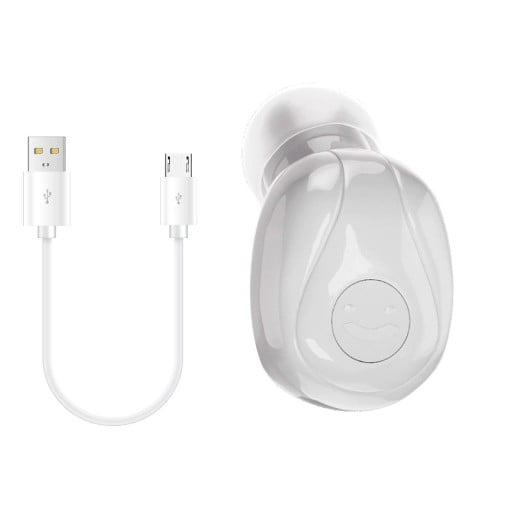 Vezeték nélküli fülhallgató hívásokhoz és zenéhez Bluetooth 5.0 Hangerőszabályozás Hatótávolság 10 m Üzemidő 4 óra Akkumulátor 55 mAh USB
