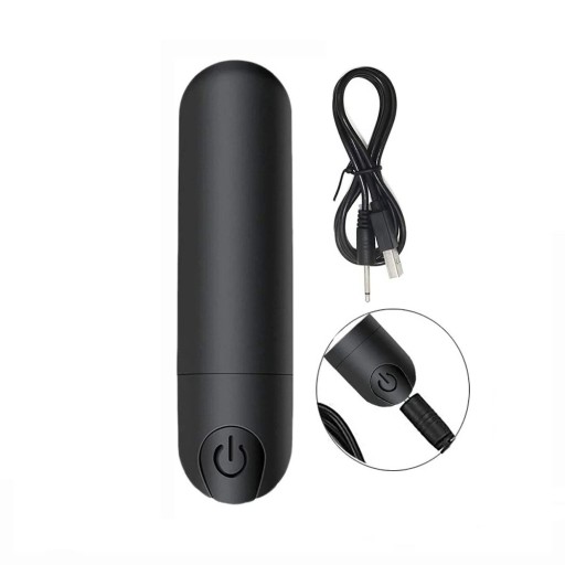 Vibrador mini à prova de água em silicone com 10 modos de vibração superfície lisa design ergonómico fácil manutenção embalagem discreta