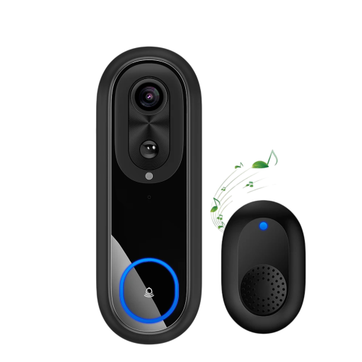 Video portero WiFi con cámara 13,5 x 5 x 3 cm 1080P Tuya Smart timbre inalámbrico con intercomunicador IP65