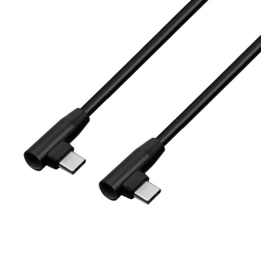 Vinklet USB-C M/M-forbindelseskabel