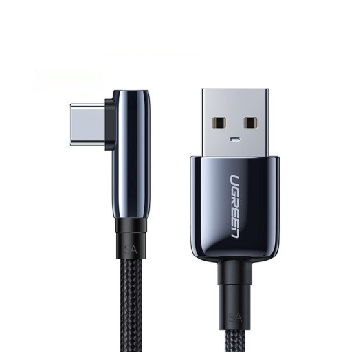 Vinklet USB-C til USB-datakabel K561