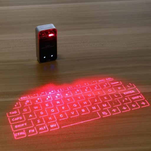Virtuelt lasertastatur til smartphone