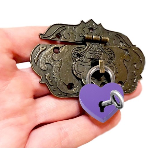 Visací zámek a klíč