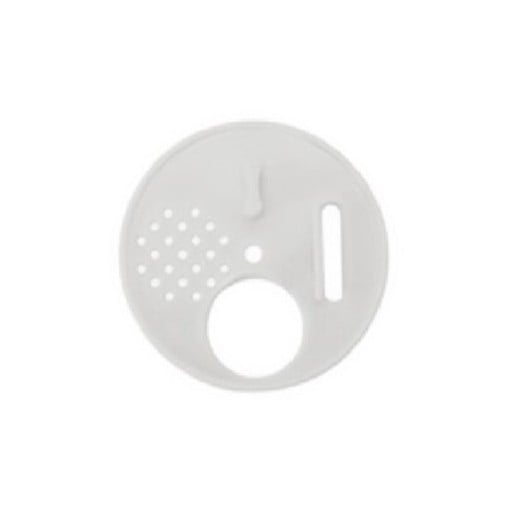 Vliegopening afsluiter voor bijenkorf 12 stuks Draaiende plastic schijf 6,8 cm Ronde opening 2,6 cm Ventilatierooster en smalle opening