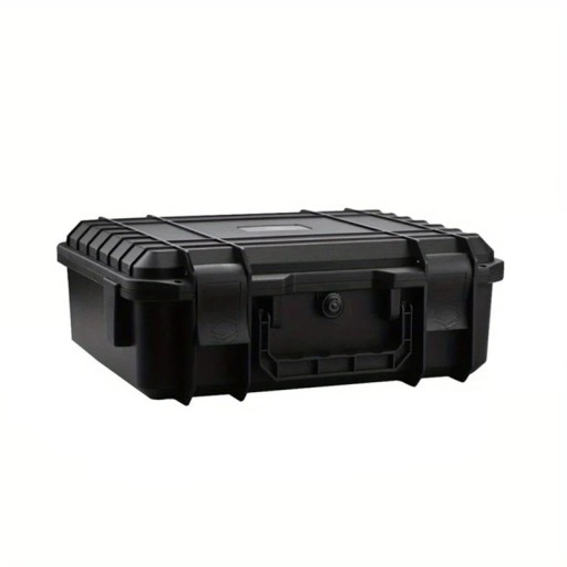 Voděodolný kufr na nářadí Předřezaná pěna a nárazuvzdorná ochrana 250 x 200 x 76 mm Plast Černá Na přístroje i hardware Přepravní organizér