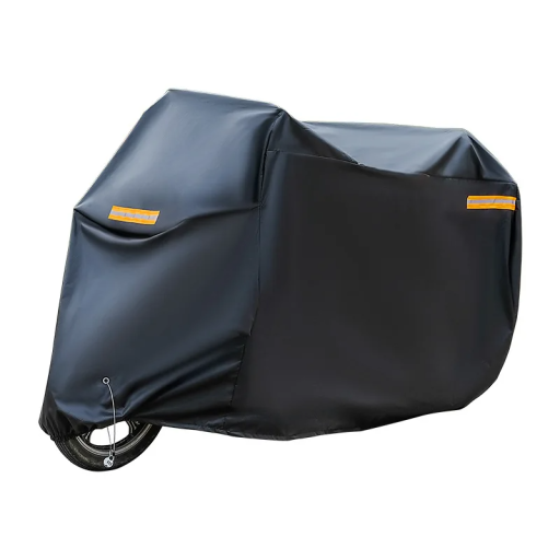 Vodeodolný prachotesný outdoorový kryt na motocykel 295 x 110 x 140 cm Ochrana proti dažďu UV žiareniu vetra snehu slnku nečistotám