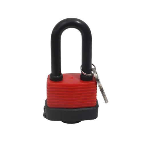 Voděodolný visací zámek s prodlouženým obloukem 50 mm 121,1 × 58,8 mm průměr třmenu 10,6 mm pro venkovní použití a zabezpečení