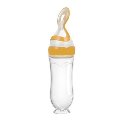 Voedingsfles met lepel 21 x 6 cm