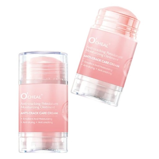 Voetcrème in stick 40 g 8 x 4 cm Hydraterende regenererende verzorging Regeneratie van gebarsten hielen Anti-crack bescherming