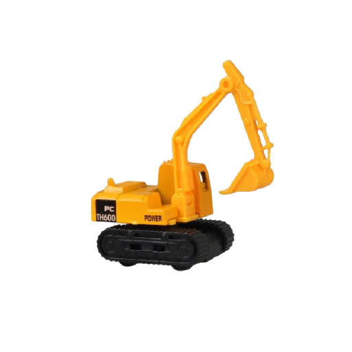 Voiture de chantier excavatrice