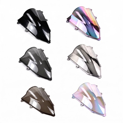 Voorruit voor motorfiets Honda CBR650R 2019–2025 Precieze bevestiging zonder aanpassingen Van duurzaam PC-plastic Voor betere