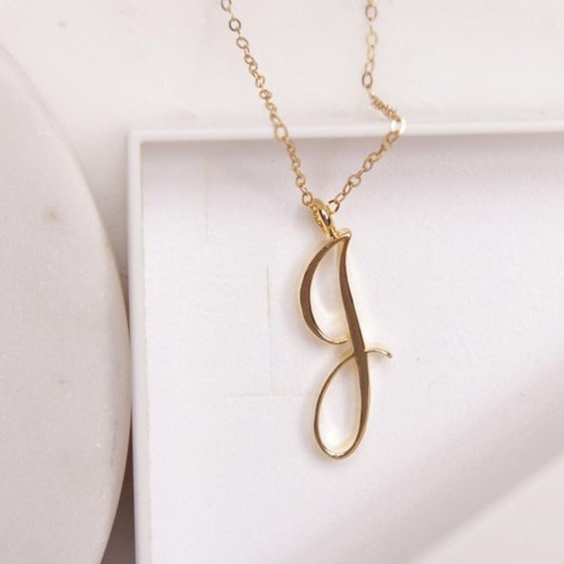 Vrouwen letter ketting