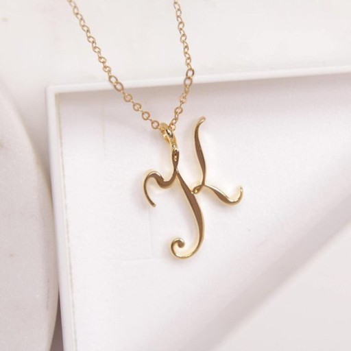 Vrouwen letter ketting