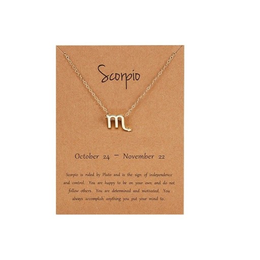 Vrouwen sterrenbeeld ketting D185