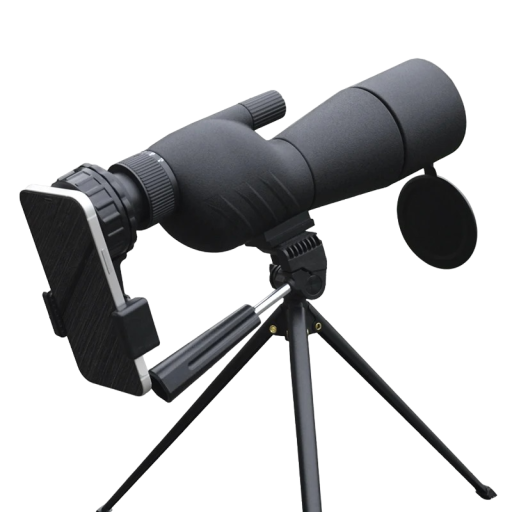 Výkonný dalekohled 25 - 75x60 zvětšení s dlouhým dosahem Dalekohled se stativem Polohovací dalekohled Voděodolný 30 x 10 x 8,5 cm Příslušenství na pozorování přírody