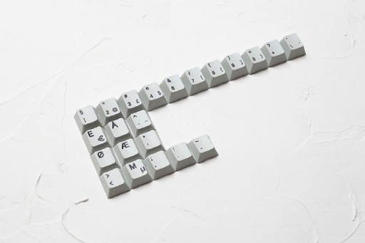 Vyměnitelné klávesy do klávesnice mezinárodní