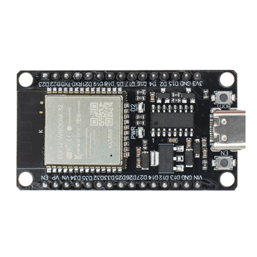 Vývojová deska ESP32 30Pin USB-C CH340 Modul s Wi-Fi a Bluetooth Dual Core Microcontroller pro Arduino IoT Projekty