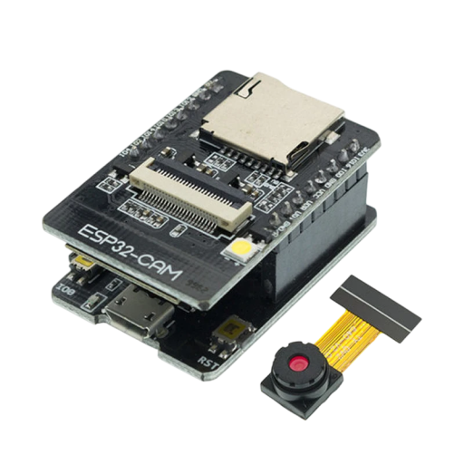 Vývojová deska ESP32-CAM-MB s integrovanou WiFi a Bluetooth, modul OV2640 kamera, USB převodník, programovatelný IoT systém