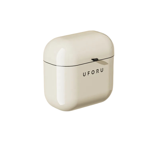 Wall-Mounted Bin with Flip Lid 9 L 26 x 20 x 25.5 cm Plastic Creamy White for Kitchen Bathroom and Office