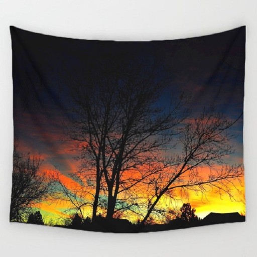 Wall Tapestry with Heavenly Motif