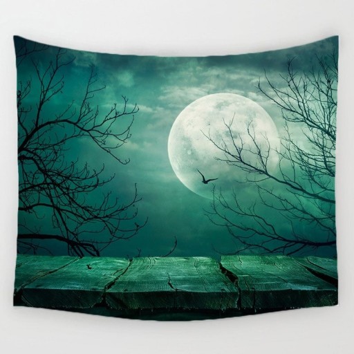 Wandteppich mit dem Motiv der Nacht