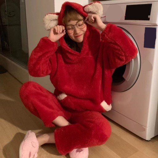 Warmer Damenpyjama P3080
