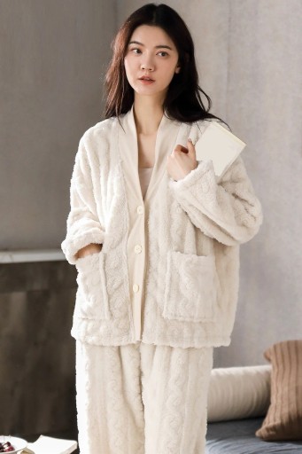 Warmer Damenpyjama P3153