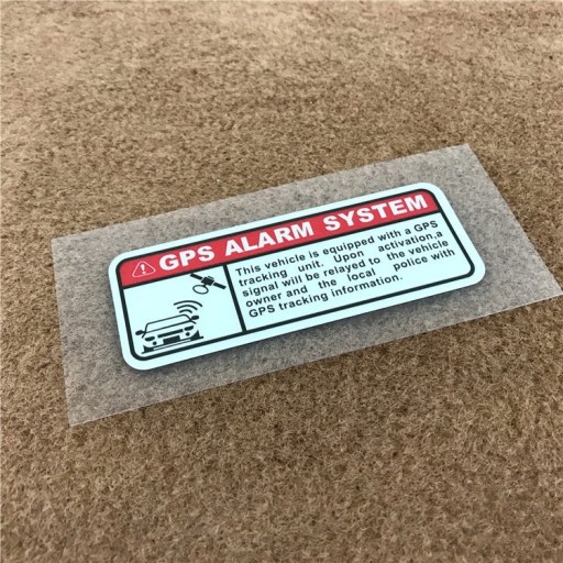 Warning Stickers for Car 2 pcs