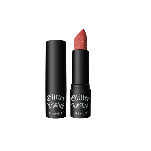 Wasserfester Glitzer-Lippenstift. Langanhaltender Glitzer-Lippenstift