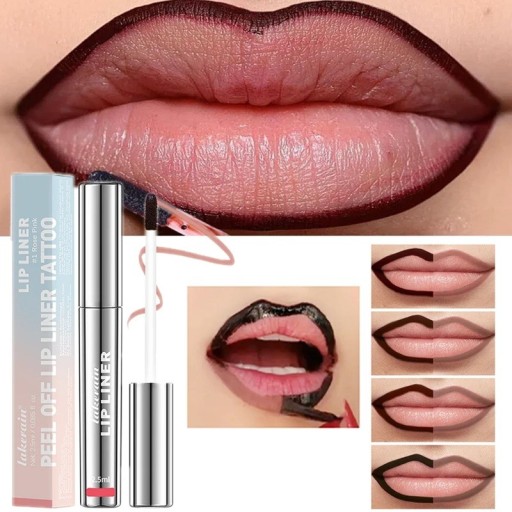 Wasserfester Lippenstift 2,5 ml Langanhaltender Matt-Effekt Präzise Kontur Ausdrucksstarke Lippen Wischfest Hält den ganzen Tag