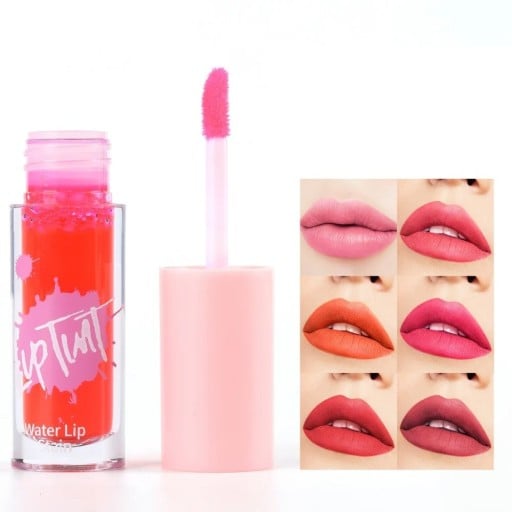 Waterbestendige vloeibare lippenstift met vitamine E Intense kleur Gemakkelijk aan te brengen Vlekt niet Natuurlijke look Gemakkelijk aan te brengen