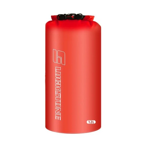 Waterdichte Dry Bag 12L Rood Ultralichte Polyester Taffeta Kledingtas voor Raften, Kajakken, Zwemmen, Wandelen en Watersporten